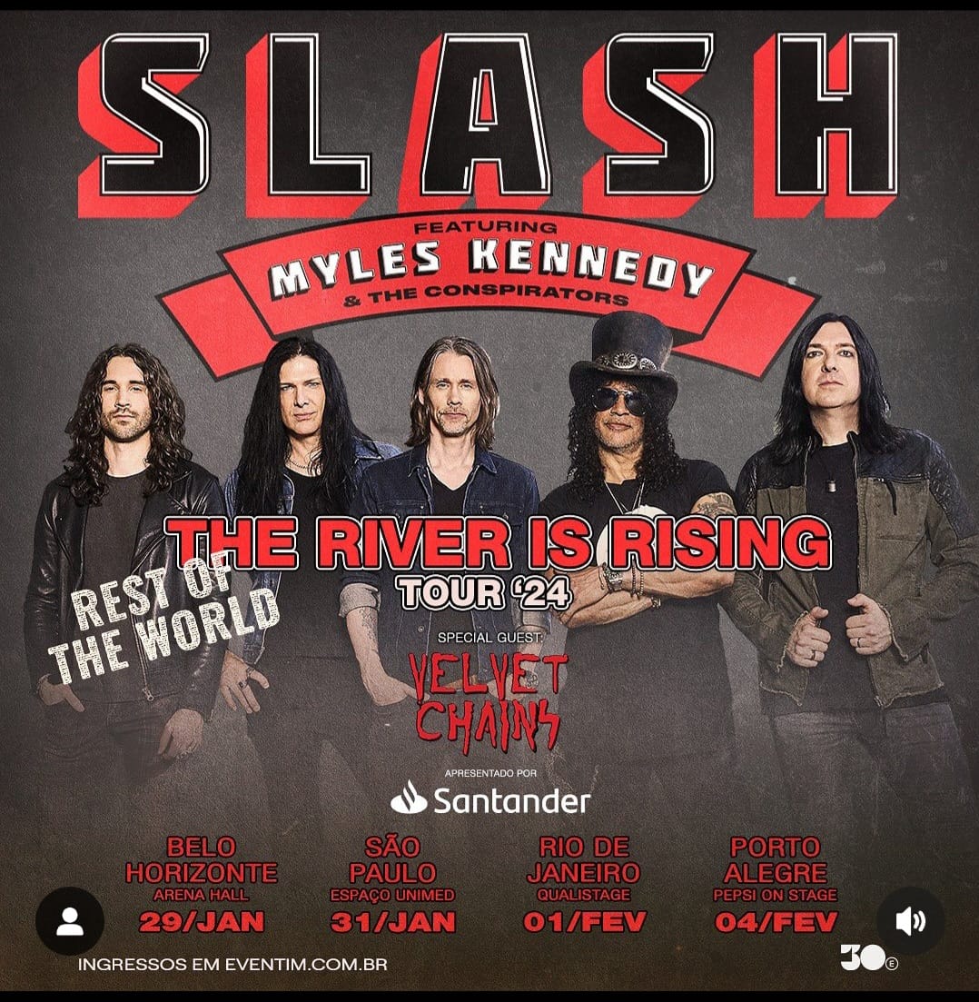 SLASH FEAT MYLES KENNEDY & THE CONSPIRATORS – BRASIL 2024 - Rock Press