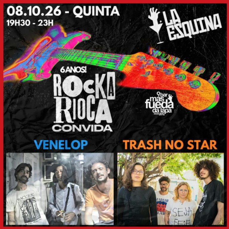 ROCKARIOCA CONVIDA COM: Trash No Star e  Venelop